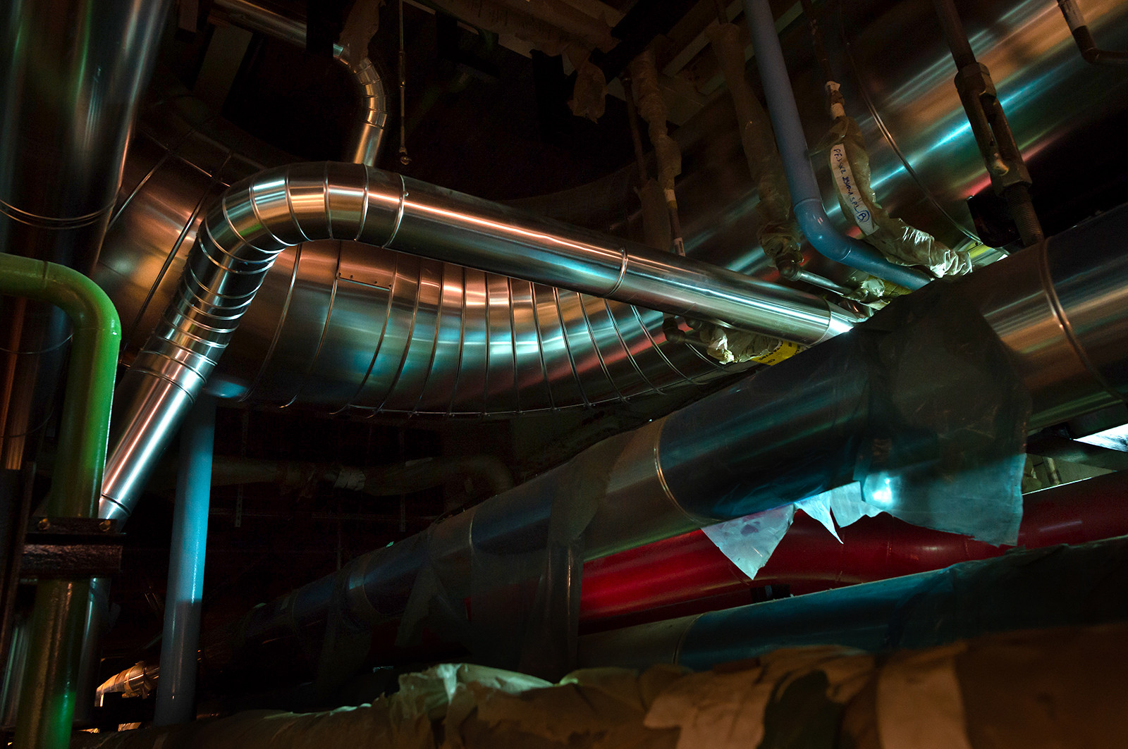 Reportages sur le site nucléaire EPR à Flamanville (Cotentin).