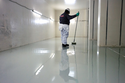 Reportages sur le site nucléaire EPR à Flamanville (Cotentin).