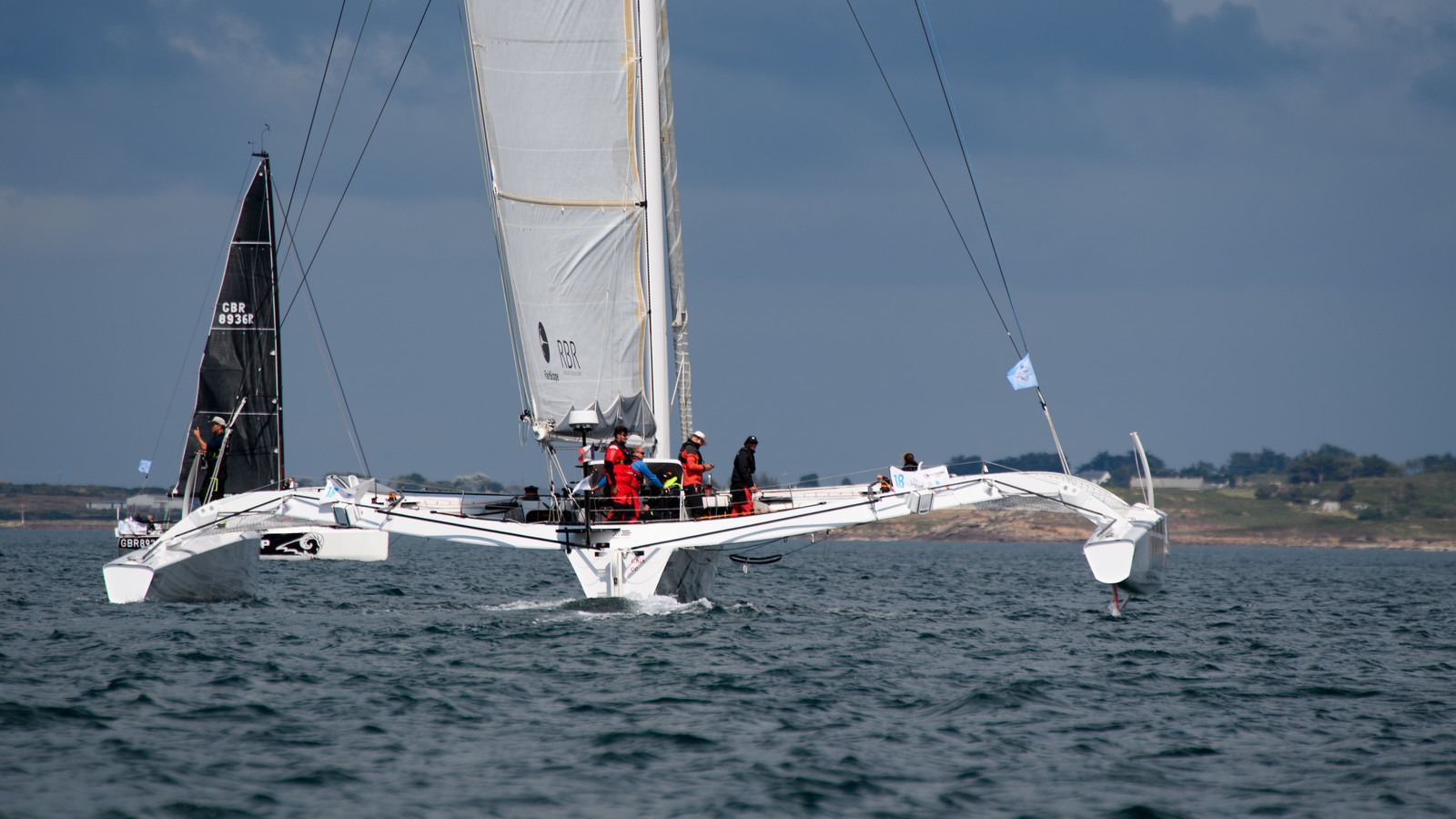La Drheam Cup, grand prix de France de course au large, au départ de Cherbourg-en-Cotentin.