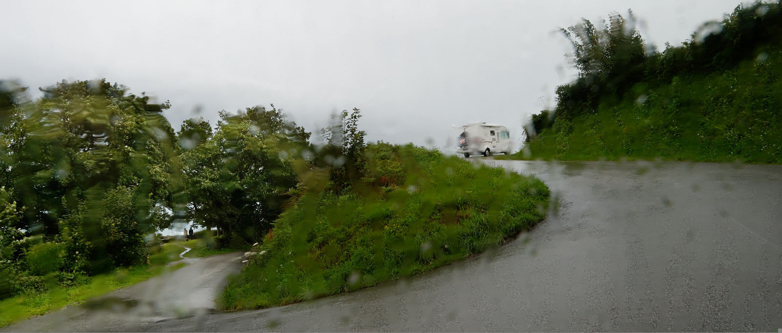 Une journée pluvieuse dans la Hague