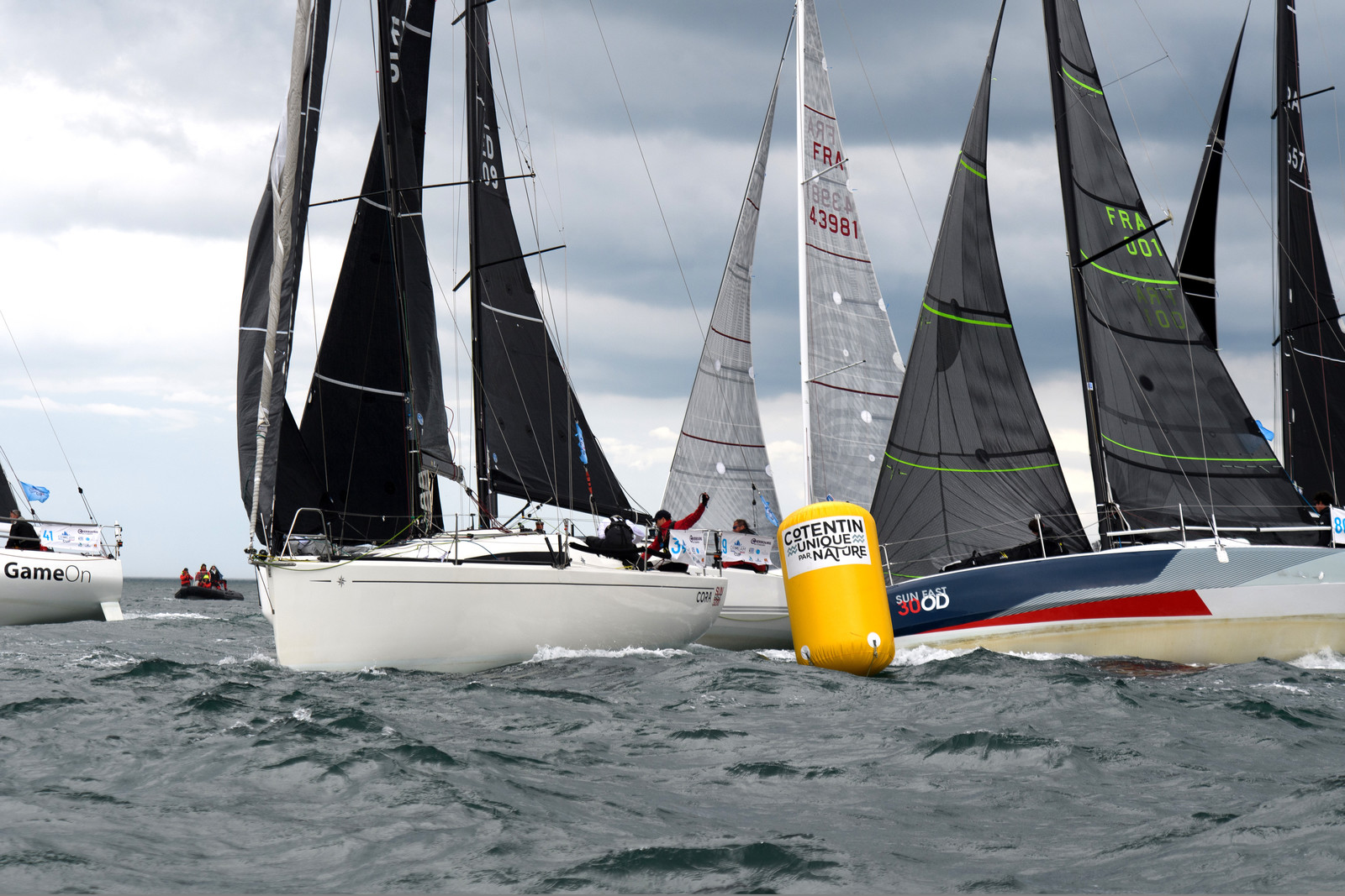 La Drheam Cup, grand prix de France de course au large, au départ de Cherbourg-en-Cotentin.