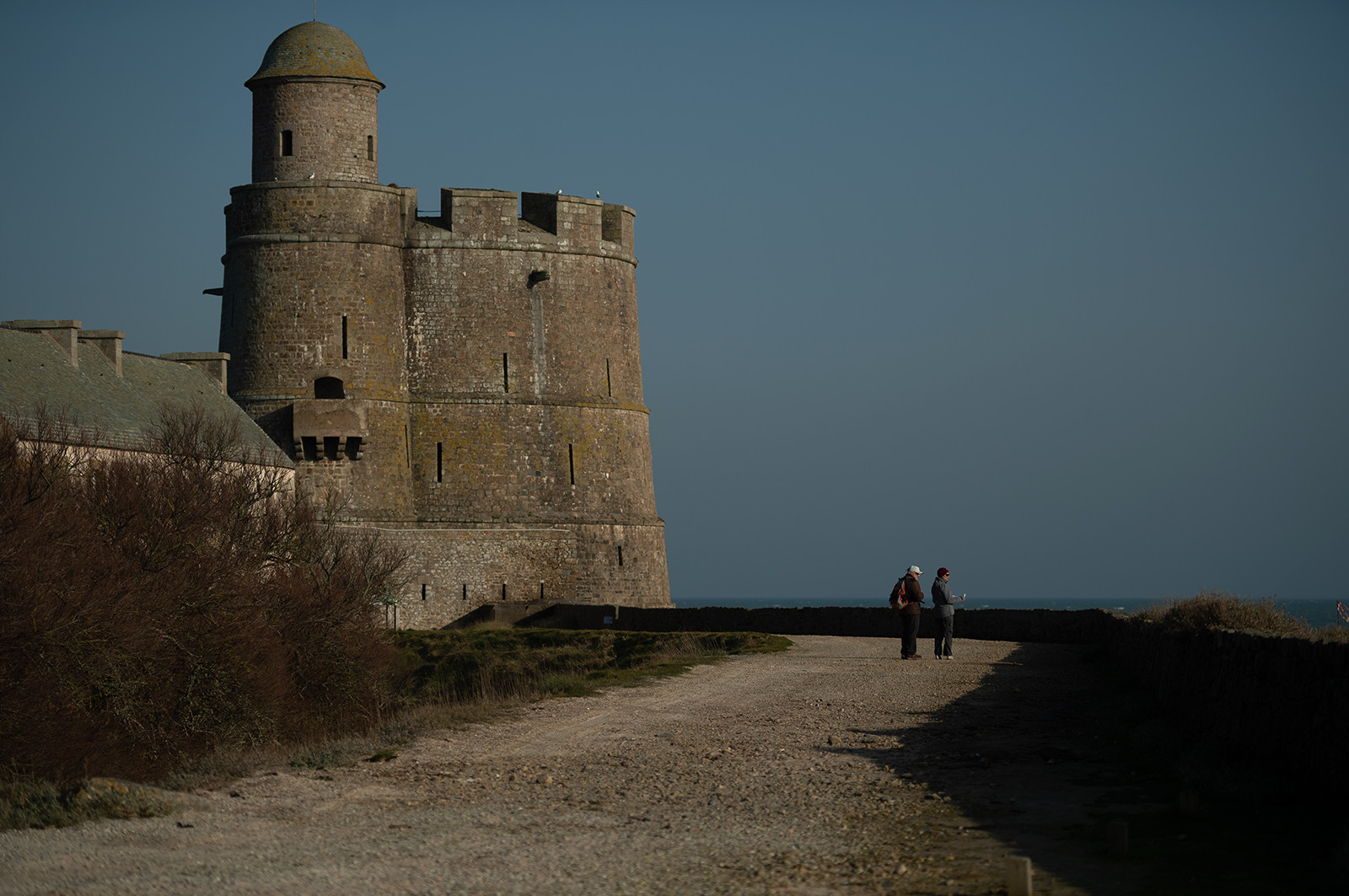 Les parcs à huîtres de Saint-Vaast-la-Hougue (Cotentin)
