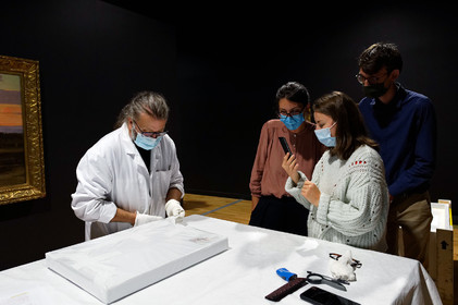 Une aquarelle de Berthe Morisot (1871) au musée Thomas Henry à Cherbourg-en-Cotentin
