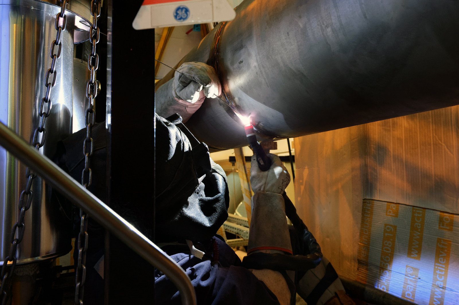 Reportages sur le site nucléaire EPR à Flamanville (Cotentin)