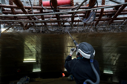 Reportages sur le site nucléaire EPR à Flamanville (Cotentin)