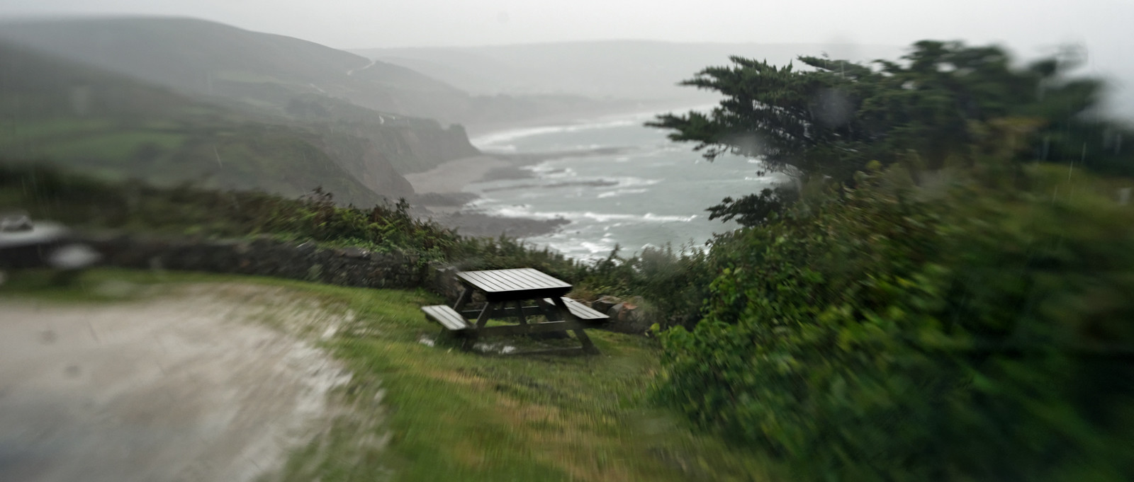 Une journée pluvieuse dans la Hague