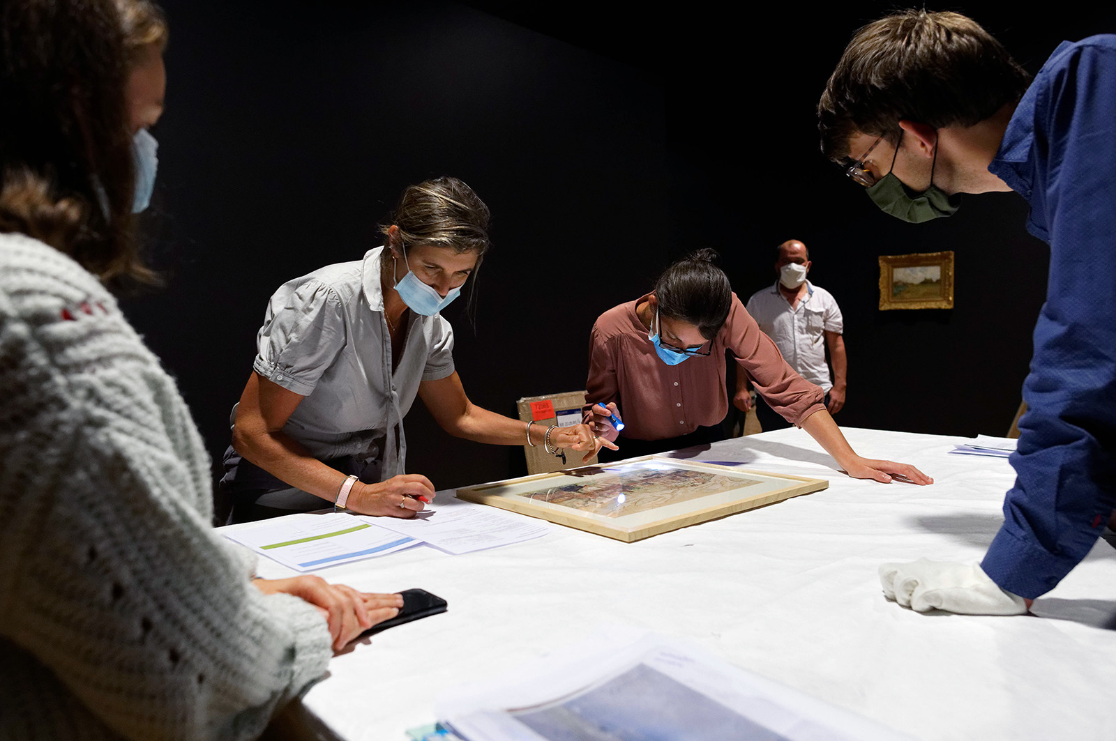 Une aquarelle de Berthe Morisot (1871) au musée Thomas Henry à Cherbourg-en-Cotentin