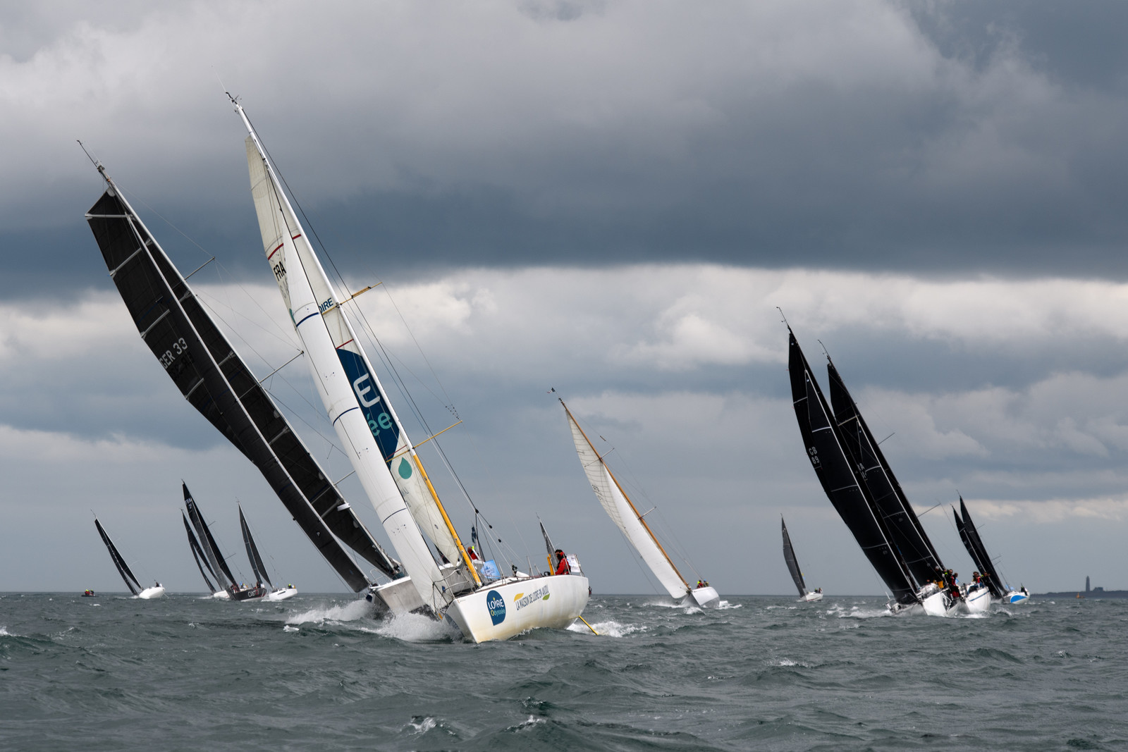 La Drheam Cup, grand prix de France de course au large, au départ de Cherbourg-en-Cotentin.