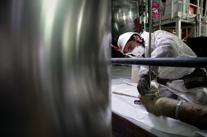 Reportages sur le site nucléaire EPR à Flamanville (Cotentin)