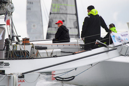 La Drheam Cup, grand prix de France de course au large, au départ de Cherbourg-en-Cotentin.