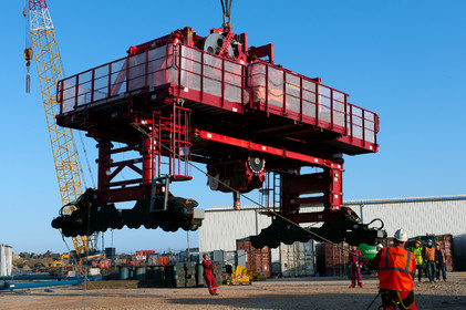 Reportages sur le site nucléaire EPR à Flamanville (Cotentin).