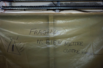 Reportages sur le site nucléaire EPR à Flamanville (Cotentin).