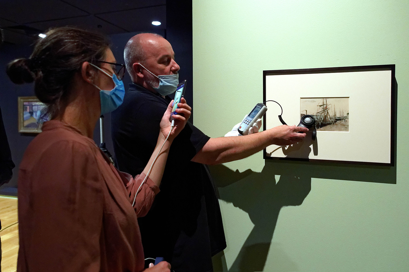 Une aquarelle de Berthe Morisot (1871) au musée Thomas Henry à Cherbourg-en-Cotentin