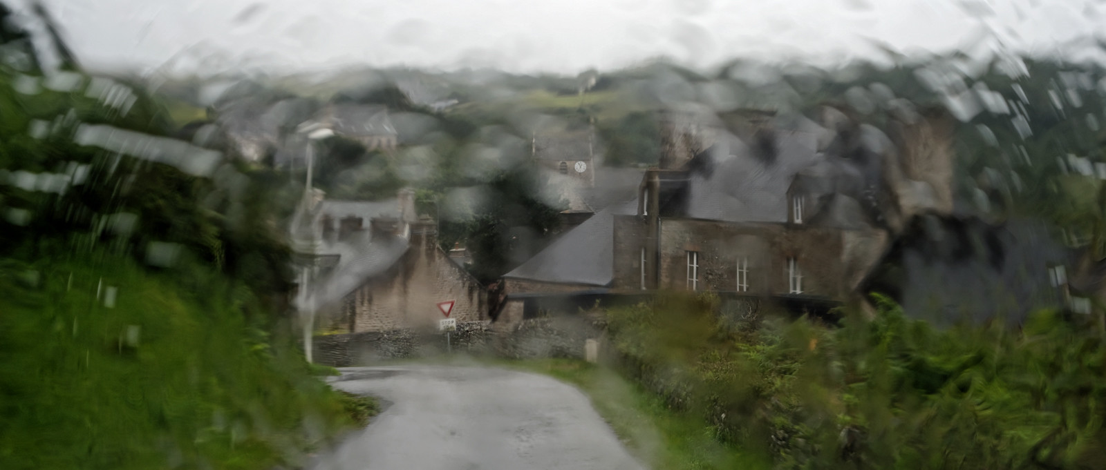 Une journée pluvieuse dans la Hague
