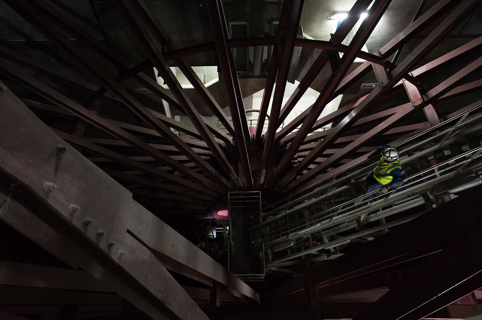 Reportages sur le site nucléaire EPR à Flamanville (Cotentin)