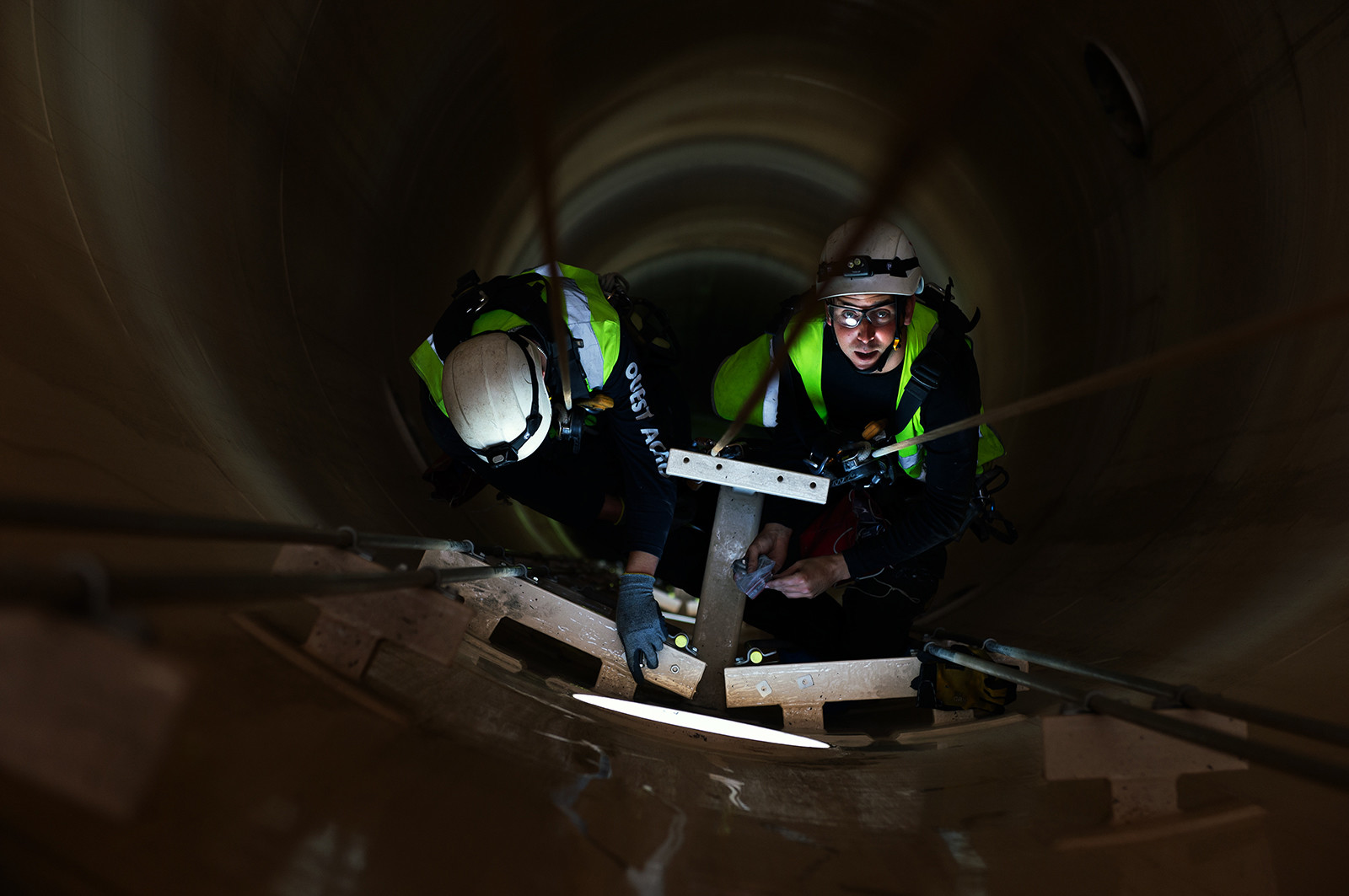 Reportages sur le site nucléaire EPR à Flamanville (Cotentin)