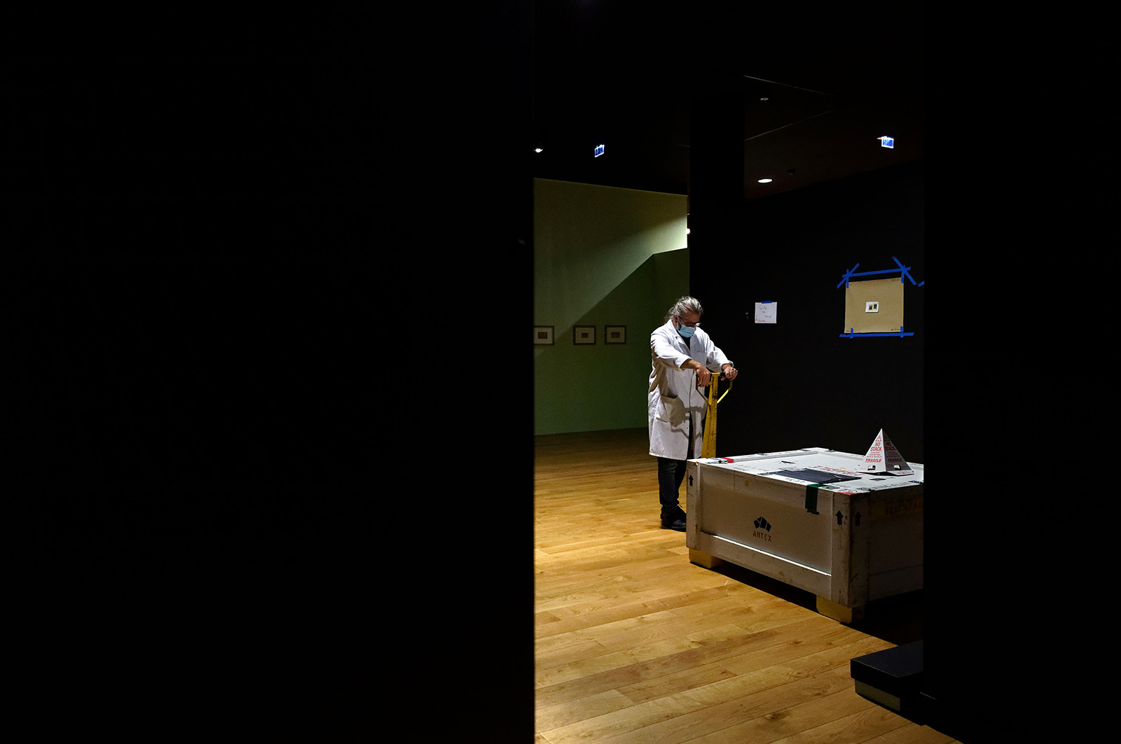 Une aquarelle de Berthe Morisot (1871) au musée Thomas Henry à Cherbourg-en-Cotentin