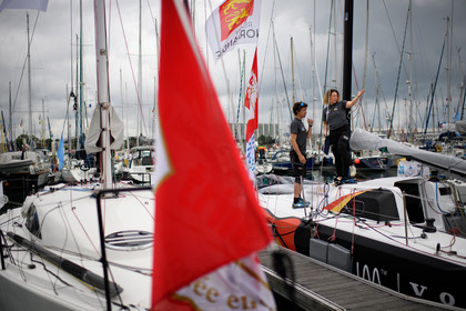 La Drheam Cup, grand prix de France de course au large, au départ de Cherbourg-en-Cotentin.