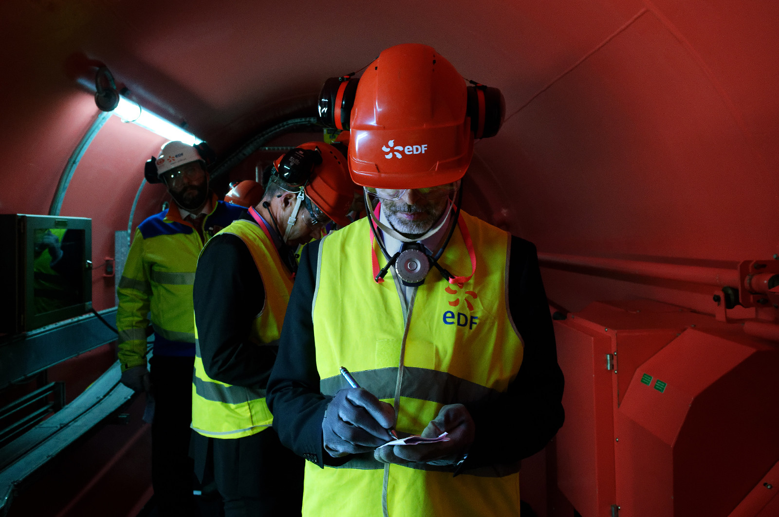 Reportages sur le site nucléaire EPR à Flamanville (Cotentin)