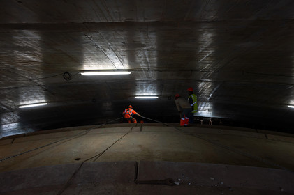 Reportages sur le site nucléaire EPR à Flamanville (Cotentin)
