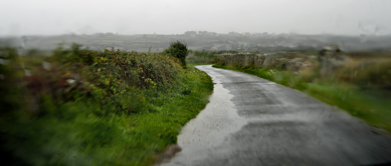 Une journée pluvieuse dans la Hague