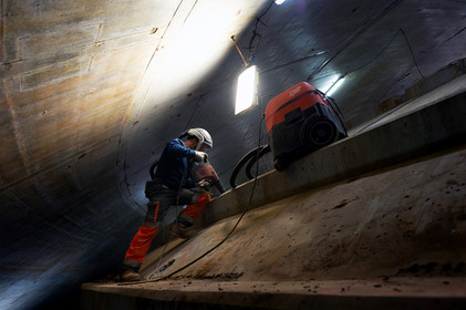 Reportages sur le site nucléaire EPR à Flamanville (Cotentin)