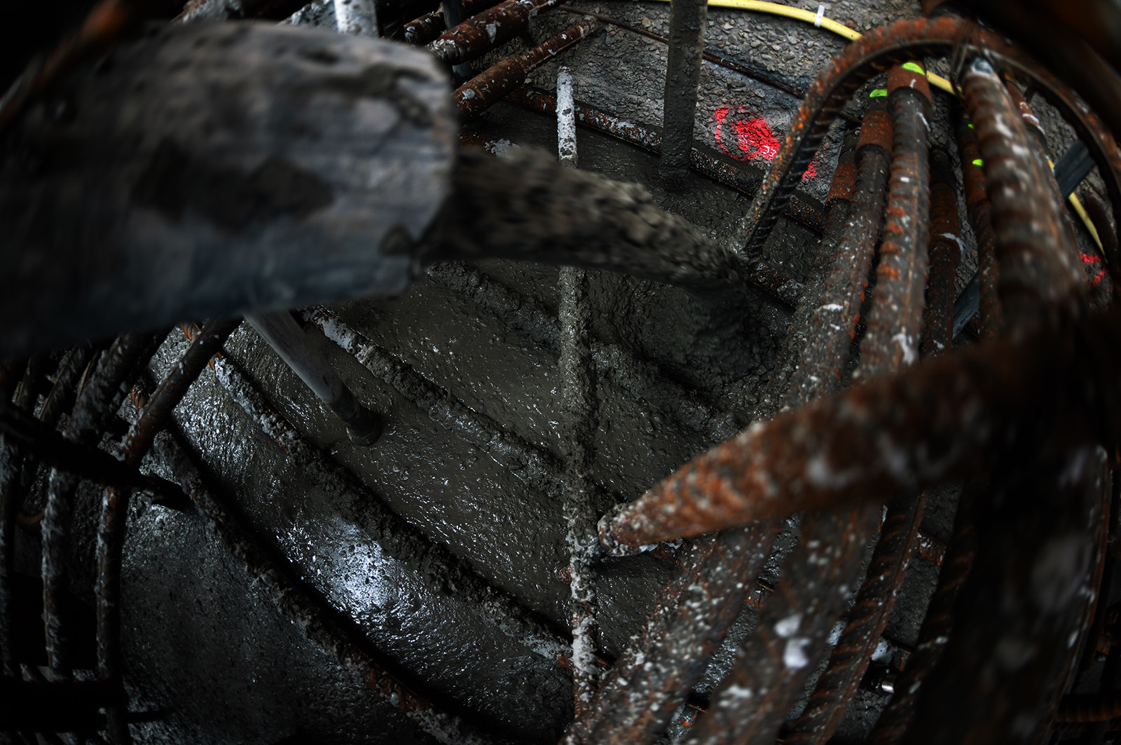 Reportages sur le site nucléaire EPR à Flamanville (Cotentin).