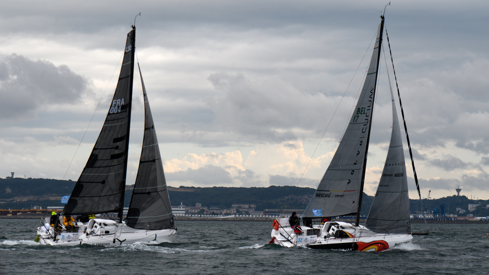 La Drheam Cup, grand prix de France de course au large, au départ de Cherbourg-en-Cotentin.