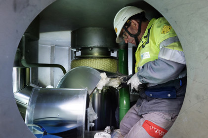 Reportages sur le site nucléaire EPR à Flamanville (Cotentin)