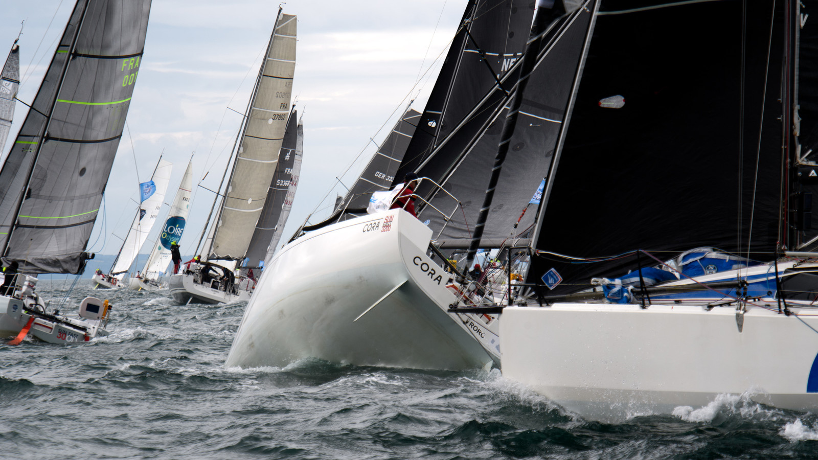 La Drheam Cup, grand prix de France de course au large, au départ de Cherbourg-en-Cotentin.